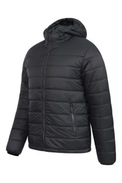 Mountain Warehouse IsoTherm Heated Mens Padded Jacket 5 Mountain Warehouse IsoTherm Heated Mens Padded Jacket -Mountain Warehouse 042808 bla heated padded jacket men aw21 04