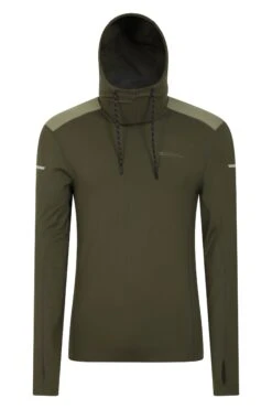 Mountain Warehouse Vault Mens Recycled Active Hoodie -Mountain Warehouse 043106 kha vault recycled pullover hoodie men ss23 01