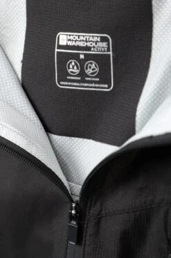 Mountain Warehouse Captivate Commuter Mens 2.5 Layer Jacket -Mountain Warehouse 043109 bla captivate commuter 2.5 layer jacket men ss22 08