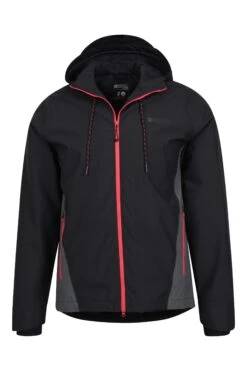 Mountain Warehouse Target Mens Active Windbreaker Jacket -Mountain Warehouse 043114 bla target windbreaker training jacket men aw21 05