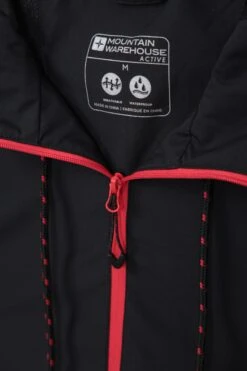 Mountain Warehouse Target Mens Active Windbreaker Jacket -Mountain Warehouse 043114 bla target windbreaker training jacket men aw21 06