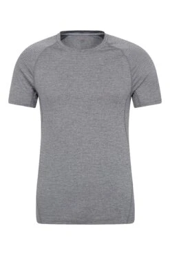 Mountain Warehouse Opt Mens Muscle Fit Tee -Mountain Warehouse 043130 gre opt muscle fit ss tee men aw21 01