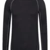 Mountain Warehouse Mens Lightweight Active Long Sleeve Top -Mountain Warehouse 043131 bla alp lightweight ls tee men aw21 01