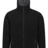 Mountain Warehouse Expedition Mens Windproof Fleece Hoodie -Mountain Warehouse 043155 bla expedition windproof hoodie men aw21 01