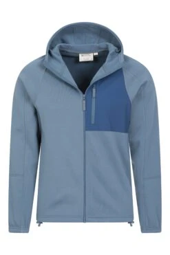 Mountain Warehouse Surge Mens Fleece Hoodie 6 Mountain Warehouse Surge Mens Fleece Hoodie -Mountain Warehouse 043156 blu surge full zip hoodie men aw21 05