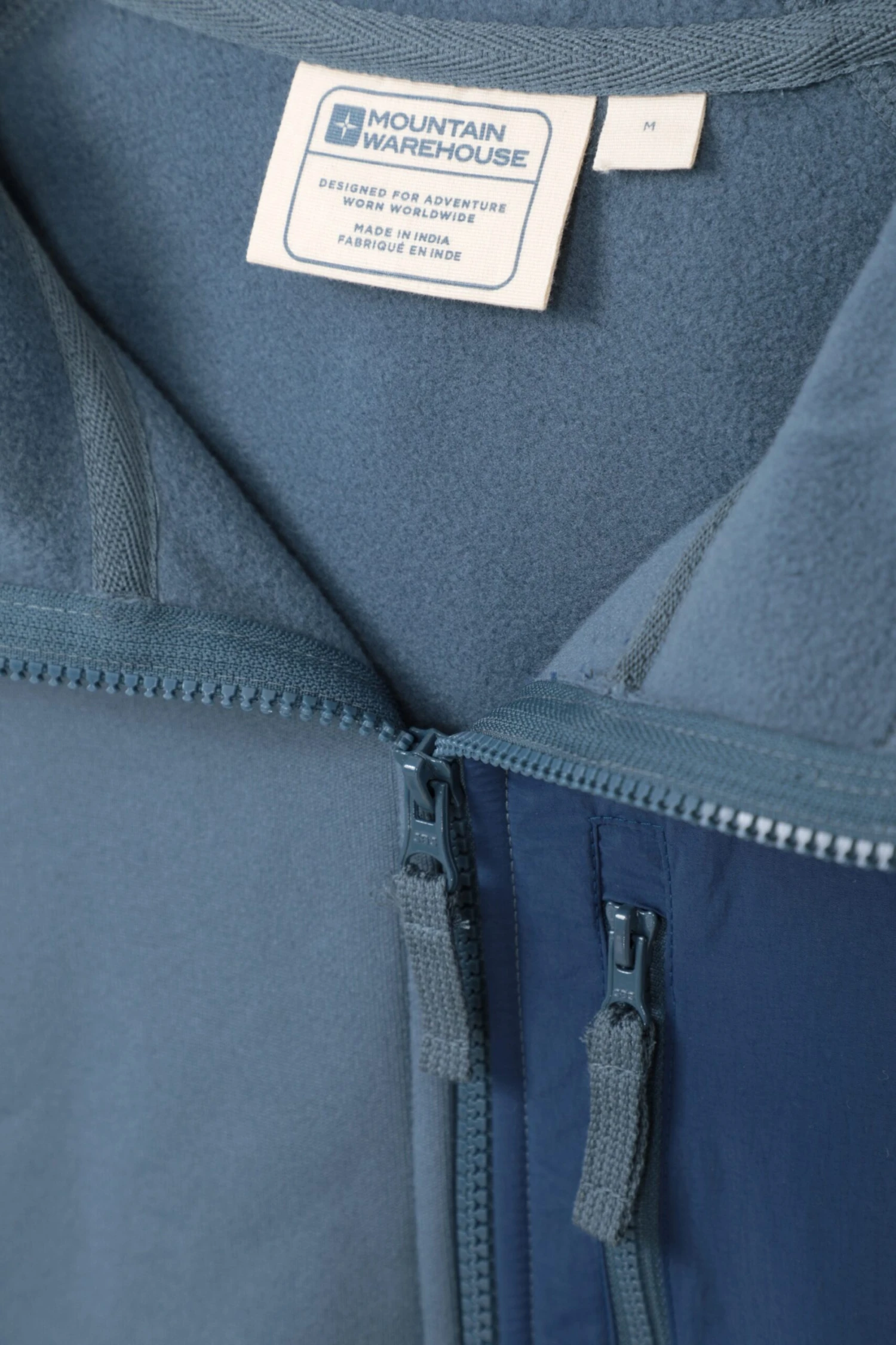 Surge Mens Fleece Hoodie Mountain Warehouse Surge Mens Fleece Hoodie -Mountain Warehouse 043156 blu surge full zip hoodie men aw21 06 scaled