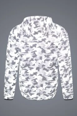 Mountain Warehouse 360 Reflective Mens Camo Jacket -Mountain Warehouse 043575 bca 360 reflective camo hooded jacket men aw21 07