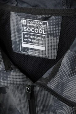 Mountain Warehouse 360 Reflective Mens Camo Jacket -Mountain Warehouse 043575 bca 360 reflective camo hooded jacket men aw21 08