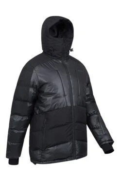 Mountain Warehouse Freeride Mens Ski Jacket -Mountain Warehouse 043739 bla freeride ski jacket men aw21 02