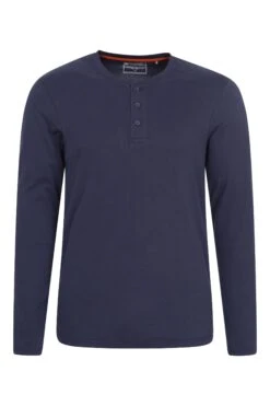 Mountain Warehouse Mens Printed Woven Pyjama Set 7 Mountain Warehouse Mens Printed Woven Pyjama Set -Mountain Warehouse 044381 nav ls printed woven pyjama set men aw21 02