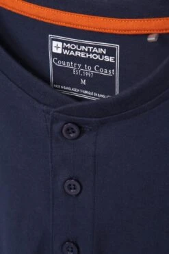 Mountain Warehouse Mens Printed Woven Pyjama Set 10 Mountain Warehouse Mens Printed Woven Pyjama Set -Mountain Warehouse 044381 nav ls printed woven pyjama set men aw21 05