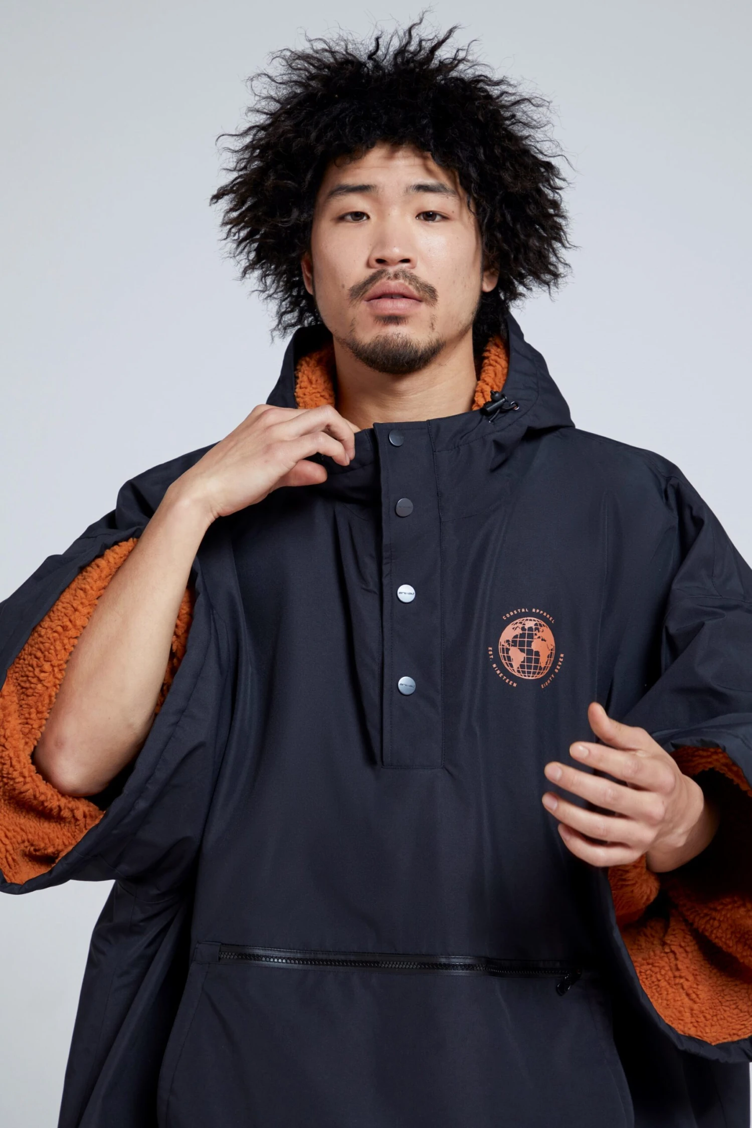 Zoris Mens Changing Robe Animal Zoris Mens Changing Robe -Mountain Warehouse 044712 bla animal zoris mens recycled beach parka anl ecom gbg ss22 05 scaled