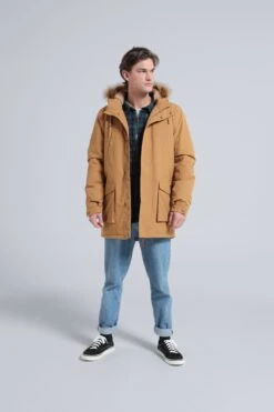 Animal Marin Mens Recycled Jacket -Mountain Warehouse 044713 mus animal marin mens recycled parka jacket anl ecom gbg aw21 02