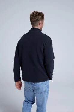 Animal Carter Mens Recycled Fleece -Mountain Warehouse 045044 bla animal carter fleece anl ecom gbg aw22 03