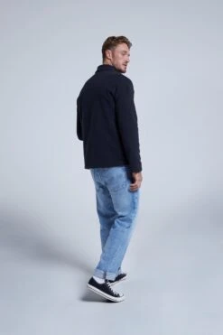 Animal Carter Mens Recycled Fleece -Mountain Warehouse 045044 bla animal carter fleece anl ecom gbg aw22 04