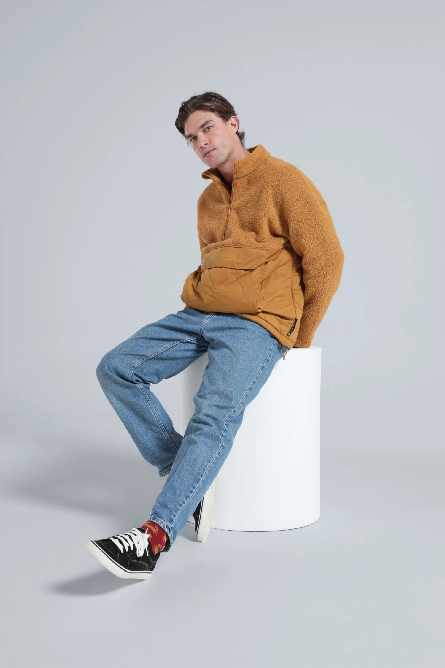 Blaze Mens Recycled Fleece Animal Blaze Mens Recycled Fleece -Mountain Warehouse 045045 bro animal blaze mens recycled quilted fleece anl ecom gbg aw21 02 scaled