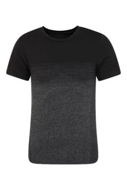 Mountain Warehouse Grip Mens Seamless Ombre T-Shirt
