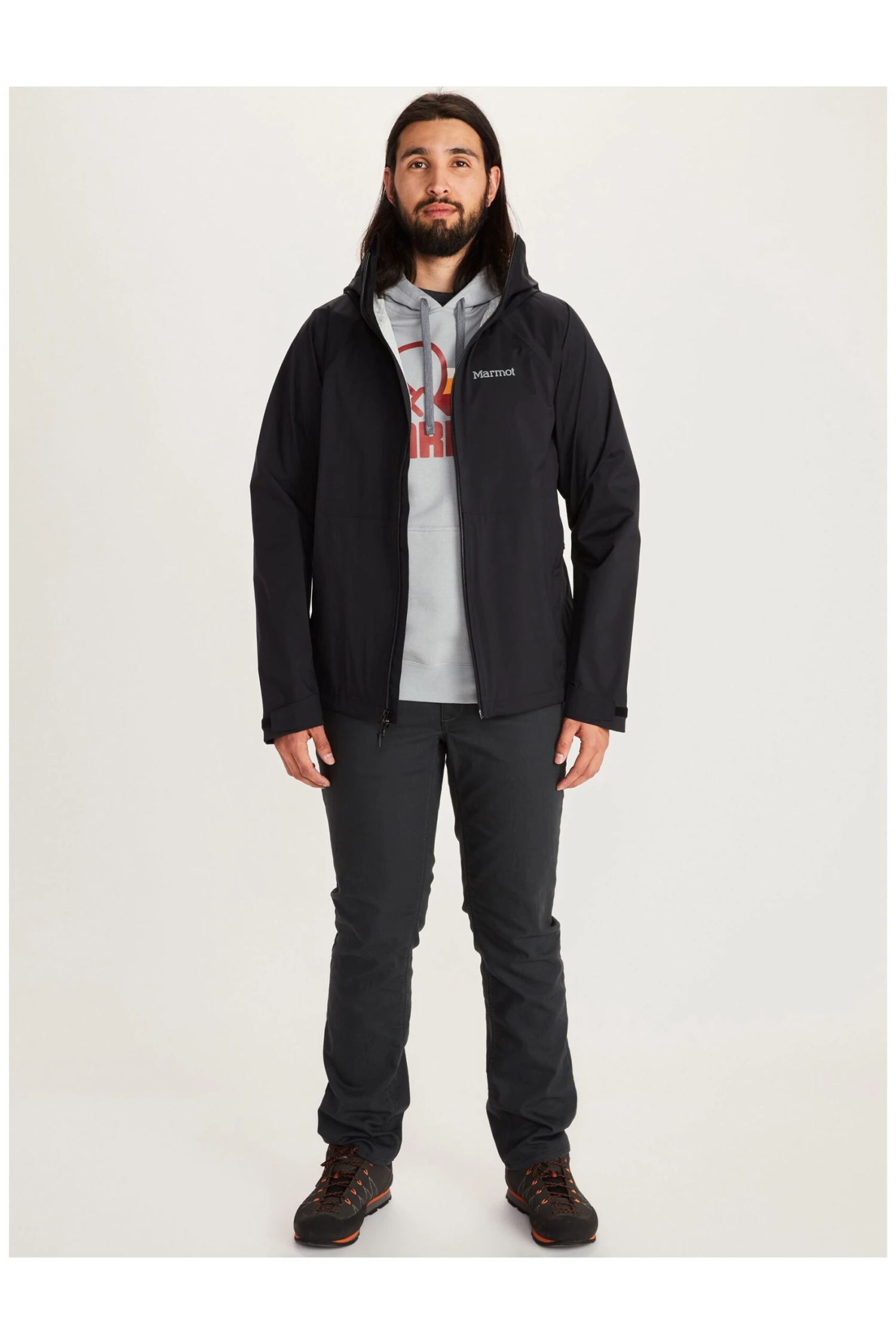 PreCip® Mens Stretch Rain Jacket Marmot PreCip® Mens Stretch Rain Jacket -Mountain Warehouse 046840 bla marmot mens precip stretch jacket ss21 03 scaled