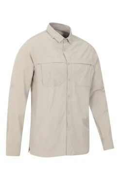 Mountain Warehouse Treble Mens Travel Shirt -Mountain Warehouse 047189 lbe treble travel shirt men aw22 02