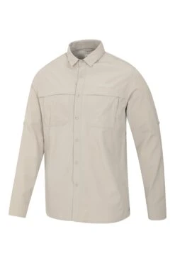 Mountain Warehouse Treble Mens Travel Shirt -Mountain Warehouse 047189 lbe treble travel shirt men aw22 04