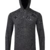 RONHILL Mens Life Seamless Hoodie -Mountain Warehouse 047566 bla ronhill mens life seamless hoodie ss21 1