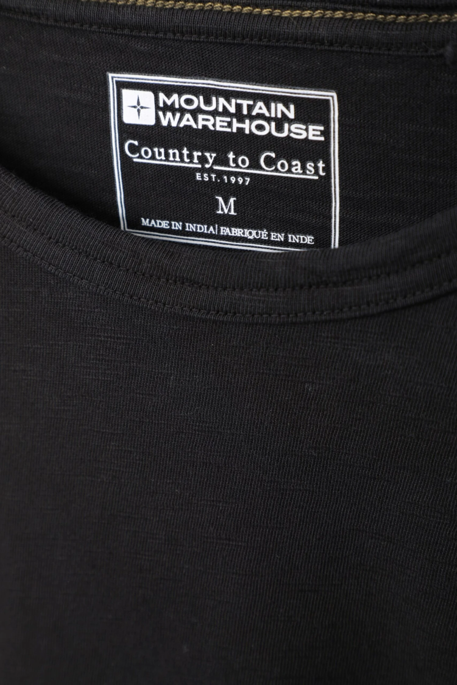 Fescue Mens Pocket T-Shirt Mountain Warehouse Fescue Mens Pocket T-Shirt -Mountain Warehouse 048071 bla fescue garment dyed pocket tee men ss23 04 scaled