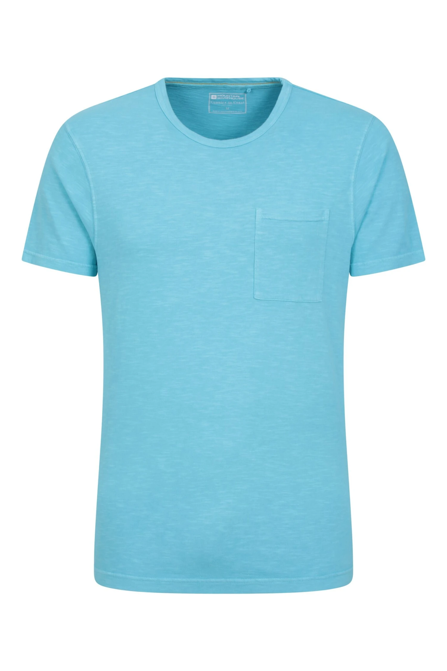 Fescue Mens Pocket T-Shirt Mountain Warehouse Fescue Mens Pocket T-Shirt -Mountain Warehouse 048071 blu fescue garment dyed pocket tee men ss23 01 scaled