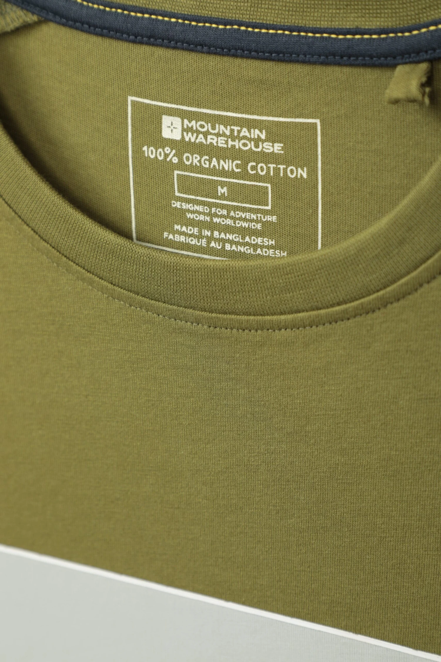 Mountain Warehouse Mountain Grid Mens Organic T-Shirt -Mountain Warehouse 048098 kha mountain grid organic ss t shirt men aw21 05 scaled