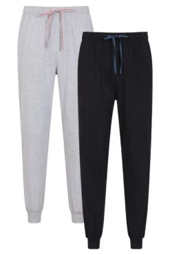 Mountain Warehouse Mens Pyjama Joggers 2-Pack