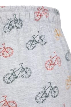 Mountain Warehouse Printed Mens Pyjama Shorts -Mountain Warehouse 048110 gre printed pyjama shorts men aw22 05