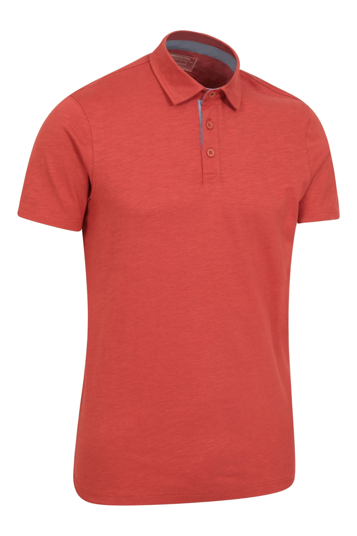 Hasst II Mens Organic Polo Mountain Warehouse Hasst II Mens Organic Polo -Mountain Warehouse 048120 red organic hasst ii polo men ss22 02 scaled