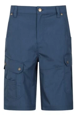 Mountain Warehouse Tundra Mens Cargo Shorts -Mountain Warehouse 048148 blu tundra cargo short ss23 01