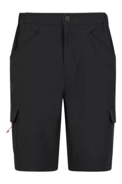 Mountain Warehouse Steve Backshall Pursuit Mens Shorts -Mountain Warehouse 048151 bla steve backshall pursuit short men aw21 01