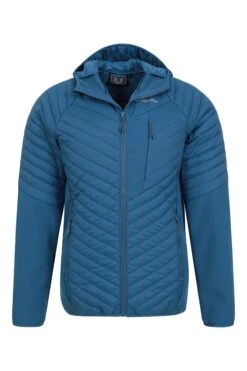 Mountain Warehouse Quantum Mens Padded Softshell Jacket 6 Mountain Warehouse Quantum Mens Padded Softshell Jacket -Mountain Warehouse 048153 blu quantum hybrid padded softshell jacket men aw21 05