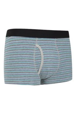 Mountain Warehouse Mens Striped Boxers 2-Pack -Mountain Warehouse 048157 blu stripe boxer multipack men aw21 07