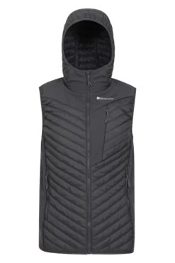 Mountain Warehouse Quantum Mens Padded Softshell Gilet