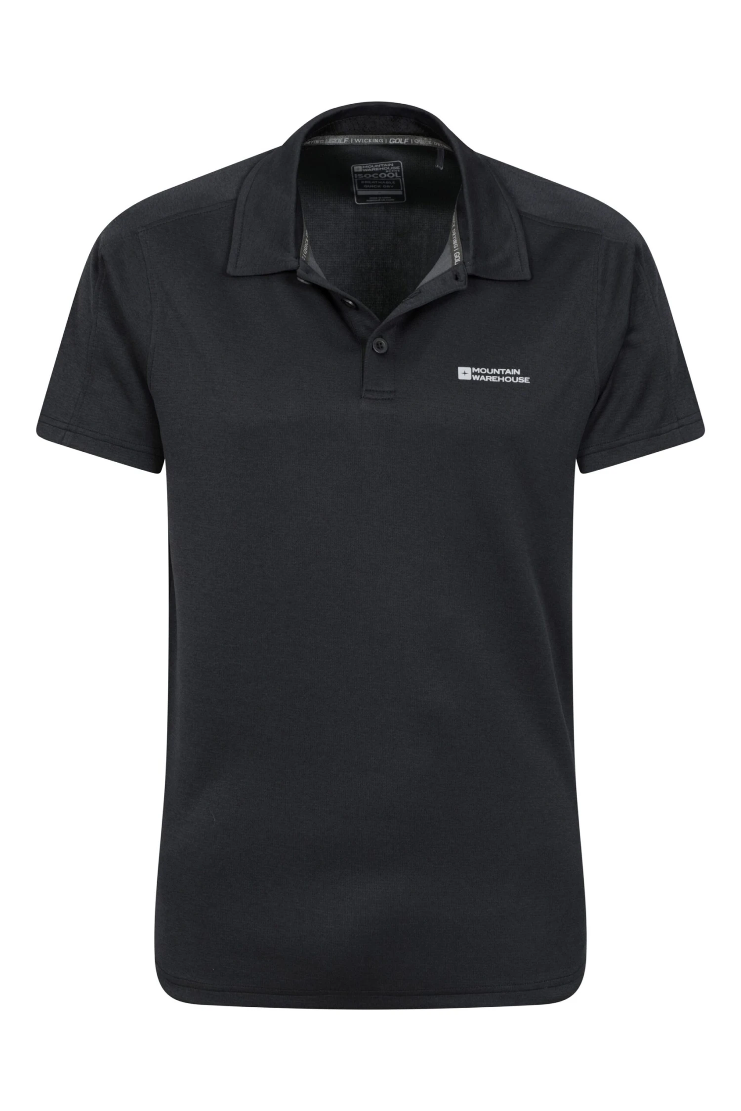 Fore IsoCool Mens Polo Shirt Mountain Warehouse Fore IsoCool Mens Polo Shirt -Mountain Warehouse 048289 bla fore isocool polo shirt men ss23 04 scaled