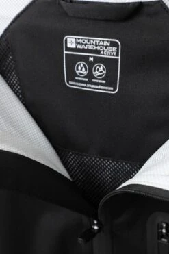 Mountain Warehouse Hydro II Mens Waterproof Running Jacket 7 Mountain Warehouse Hydro II Mens Waterproof Running Jacket -Mountain Warehouse 049390 bla hydro ii waterproof printed running jacket men ss22 06