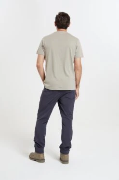 Mountain Warehouse Canoe Mens Organic T-Shirt -Mountain Warehouse 050312 cre canoe ss organic printed tee mens ecom gbg aw22 03