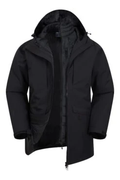 Mountain Warehouse Commuter Mens 3 In 1 Jacket 6 Mountain Warehouse Commuter Mens 3 In 1 Jacket -Mountain Warehouse 050432 bla commuter 3 in 1 jacket men aw22 01