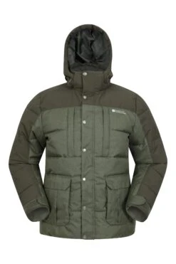 Mountain Warehouse Shock Mens Padded Jacket -Mountain Warehouse 050459 kha shock padded jacket men aw22 01