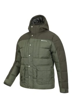 Mountain Warehouse Shock Mens Padded Jacket -Mountain Warehouse 050459 kha shock padded jacket men aw22 04
