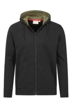 Mountain Warehouse Devon Mens Zip Front Hoodie 10 Mountain Warehouse Devon Mens Zip Front Hoodie -Mountain Warehouse 050503 bla devon cotton zip through hoodie men aw21 05