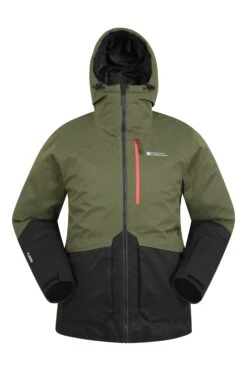 Mountain Warehouse Cosmos Mens Ski Jacket -Mountain Warehouse 050767 kha cosmos ski jacket men aw22 01