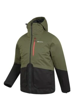 Mountain Warehouse Cosmos Mens Ski Jacket -Mountain Warehouse 050767 kha cosmos ski jacket men aw22 04