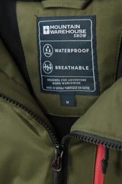 Mountain Warehouse Cosmos Mens Ski Jacket -Mountain Warehouse 050767 kha cosmos ski jacket men aw22 07