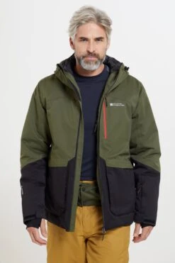 Mountain Warehouse Cosmos Mens Ski Jacket -Mountain Warehouse 050767 kha cosmos ski jacket mens ecom gbg aw22 04