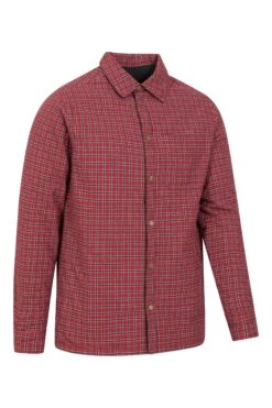 Mountain Warehouse Tyne Mens Reversible Flannel Shirt -Mountain Warehouse 050841 dre tyne reversible flannel shirt men aw22 02
