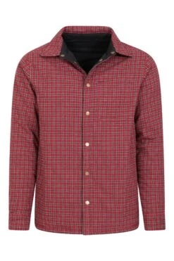Mountain Warehouse Tyne Mens Reversible Flannel Shirt -Mountain Warehouse 050841 dre tyne reversible flannel shirt men aw22 05