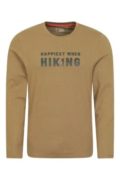 Mountain Warehouse Happiest Hiking Mens Organic T-Shirt